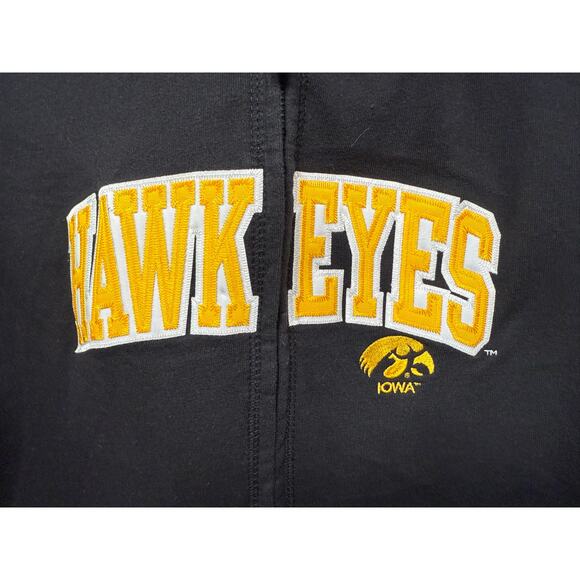Iowa Hawkeyes Full Zip Hooded Sweatshirt, Size XXL - Picture 4 of 5